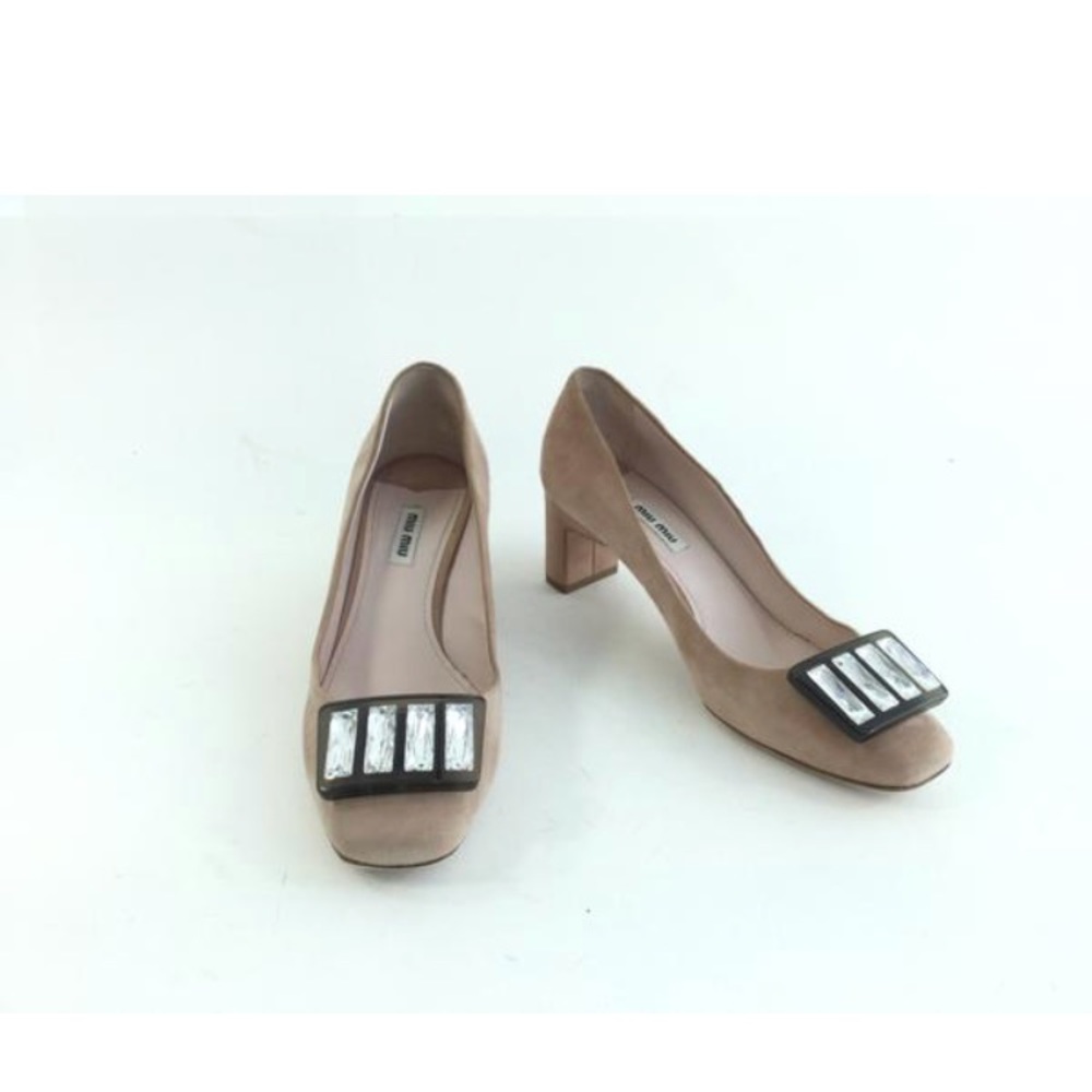 Miu Miu Jeweled pump
